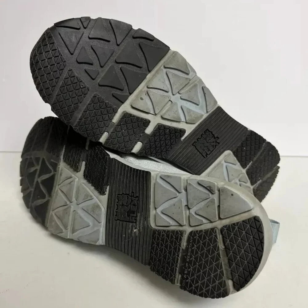 Timberland Pro Womens Radius Knit Slip On Comp Toe Sneaker Gray Size 10 M